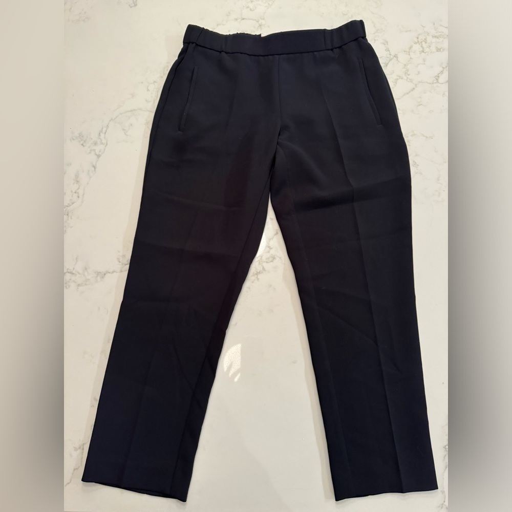 Wilfred black tapered + cropped pant, size 6